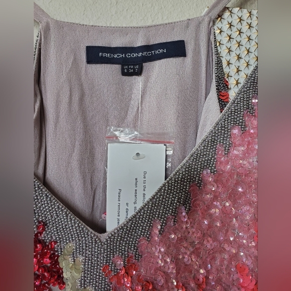 French Connection Womens Sequin  Dress - Picture 2 of 5